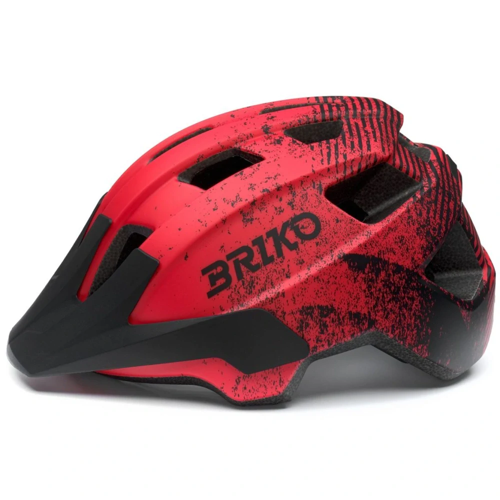 BRIKO CYKLO PRILBA TED A 37 MATT RED BLK