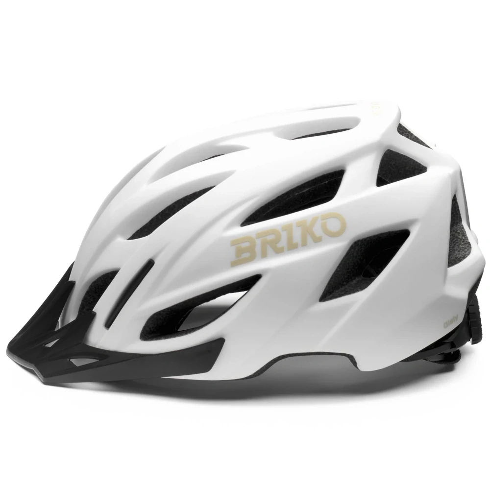 BRIKO CYKLO PRILBA GISLY A3Z MATT WHITE