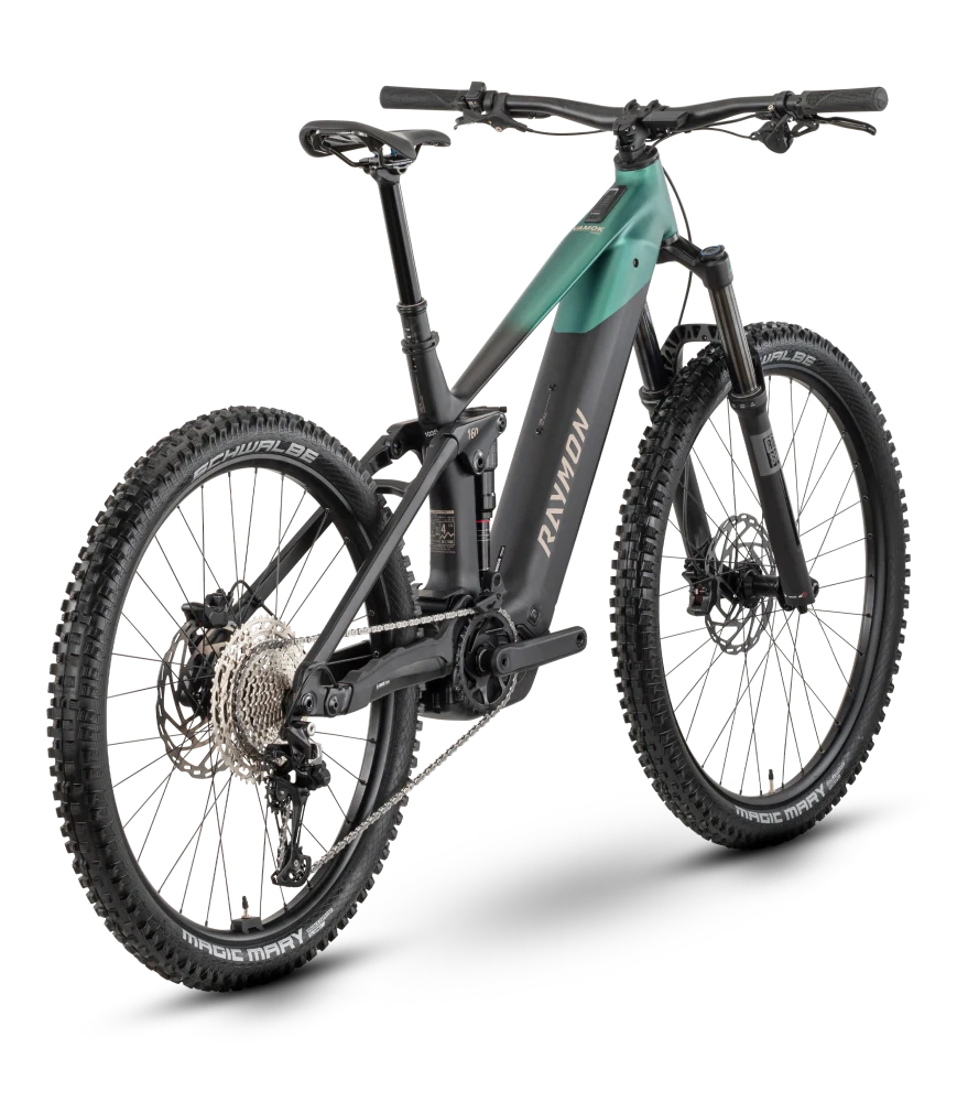 RAYMON E-BIKE VAMOK COMP BLK/GREEN 29"/27,5"