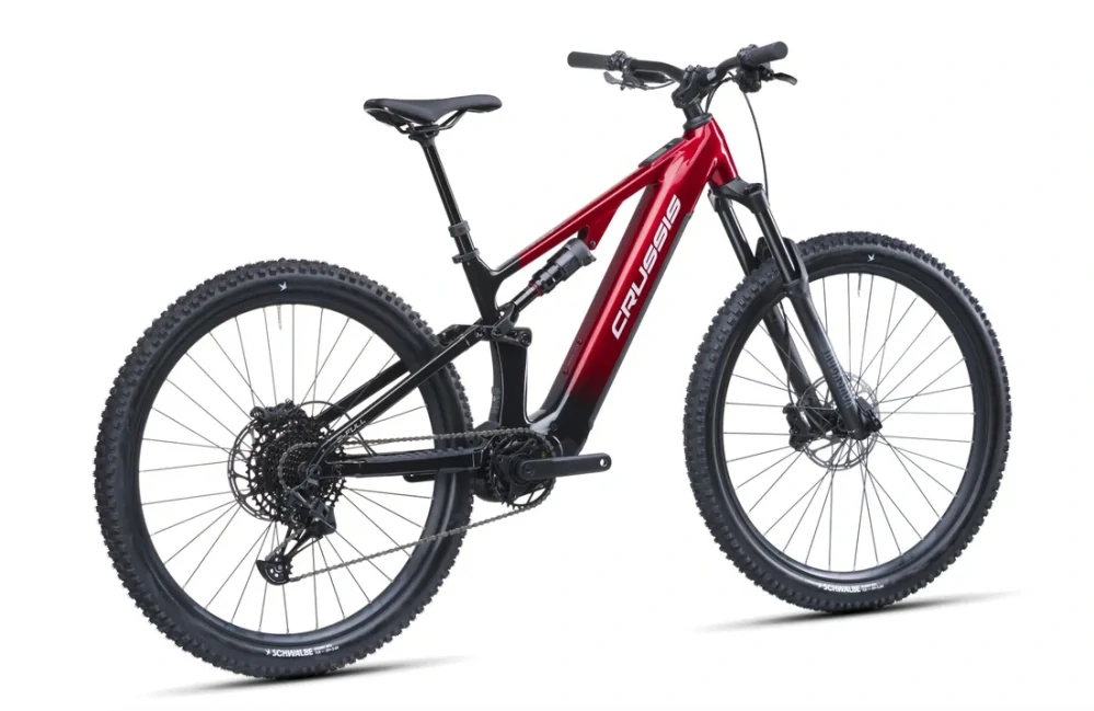 CRUSSIS E-FULL AX 9.12 M2S 800Wh RED/BLK 29"