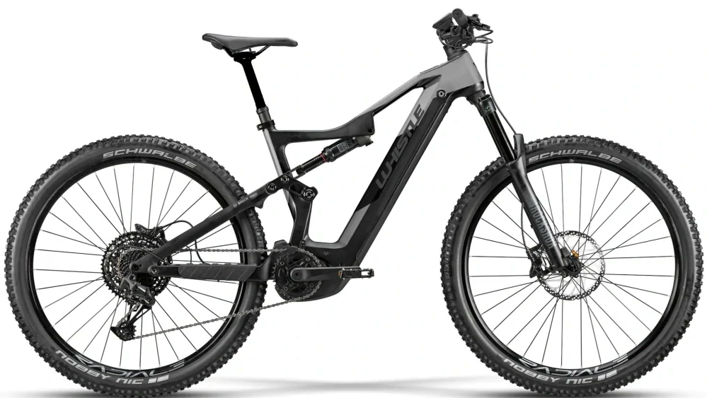 WHISTLE E-BIKE B-RUSH C 4.4X BLK/SILVER 29"