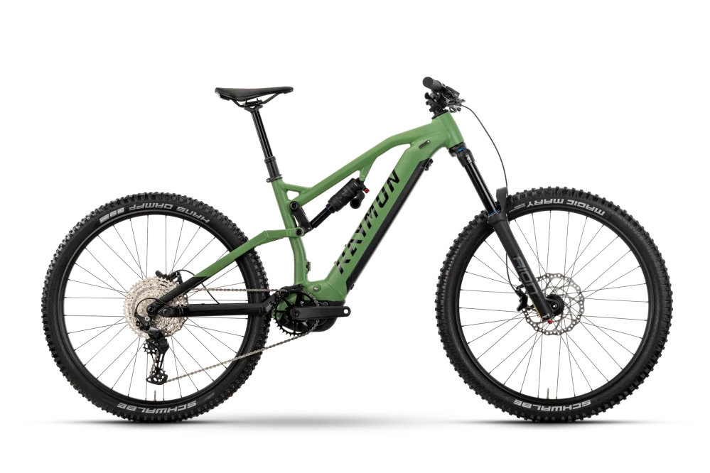RAYMON E-BIKE TRAILRAY 170 GREEN/BLK 29"