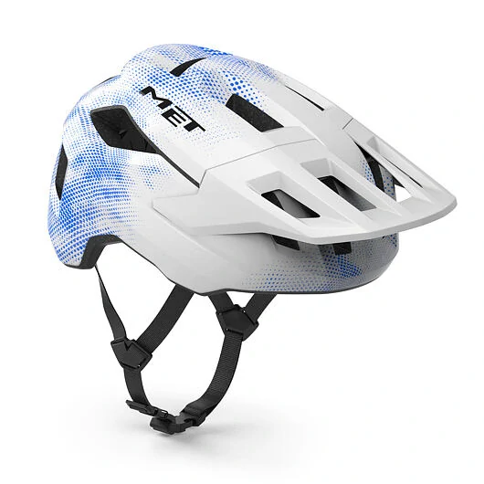MET CYKLO PRILBA SHELTER WHI/BLUE KIDS