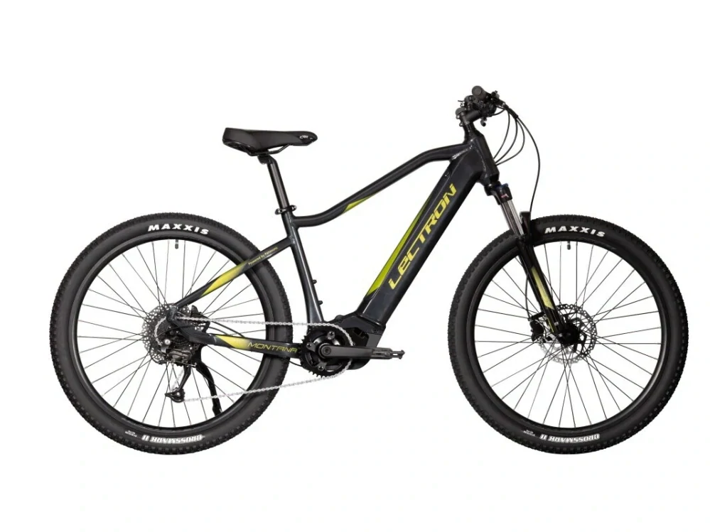LECTRON E-BIKE MONTANA PX BLK/LIME 27,5"
