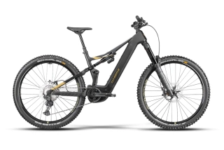 WHISTLE E-BIKE B-RUSH C10.5 BLK/WHI/GOLD 29"