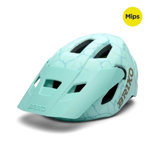 BRIKO CYKLO PRILBA OVER MIPS 2n SINDBAND GREEN 