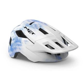 MET CYKLO PRILBA SHELTER WHI/BLUE KIDS