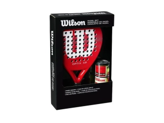 WILSON SET PADEL OPTIX XP KIT BOX SKU RED2